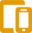 tablet and mobile icon